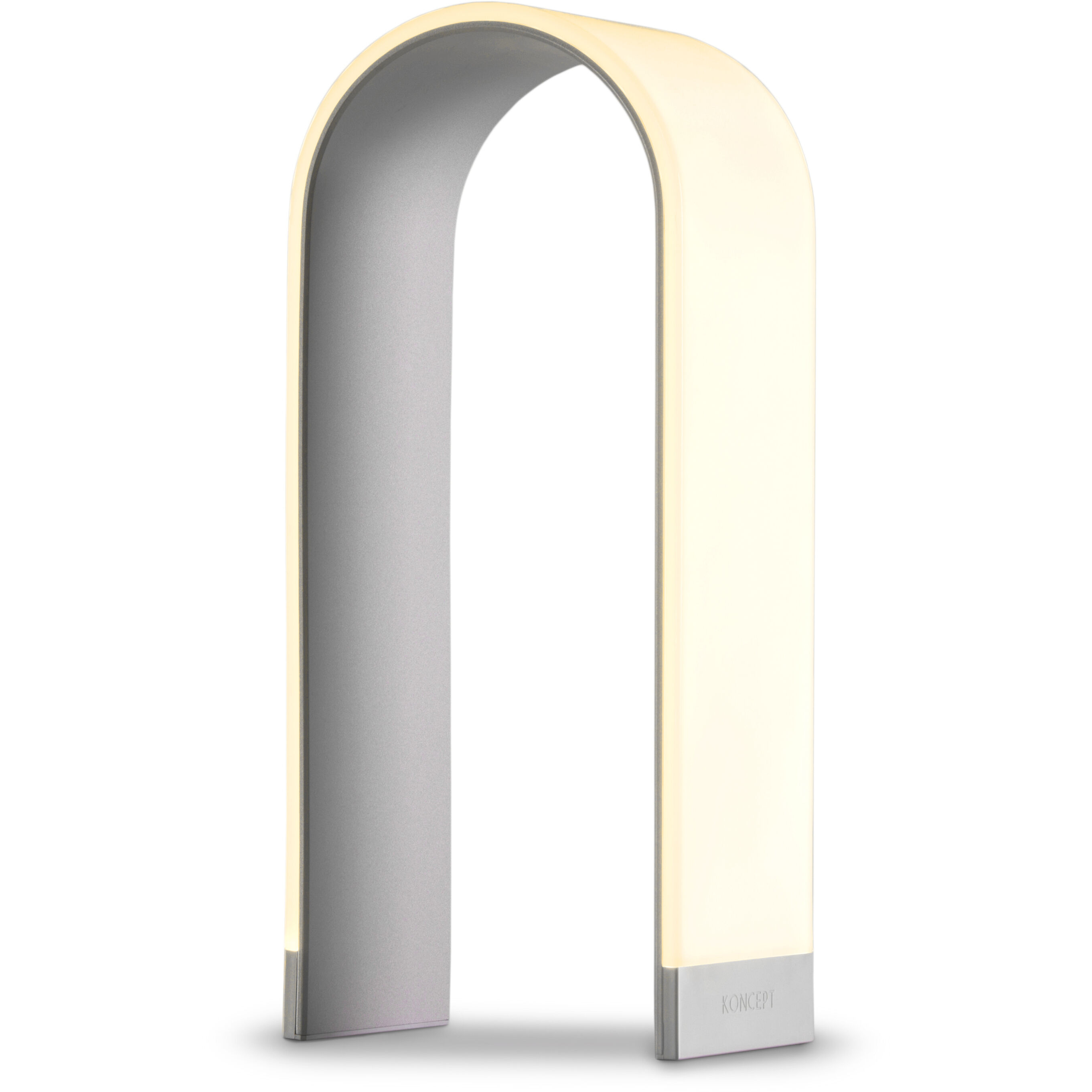 Mr. n 15 inch 13.50 watt Silver Desk Lamp Portable Light